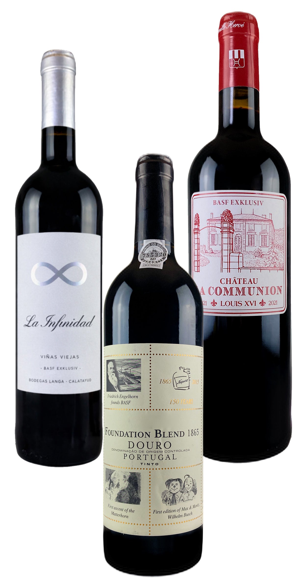 M202603SG - Red wine BASF Exklusiv wine box (12 Bottles)