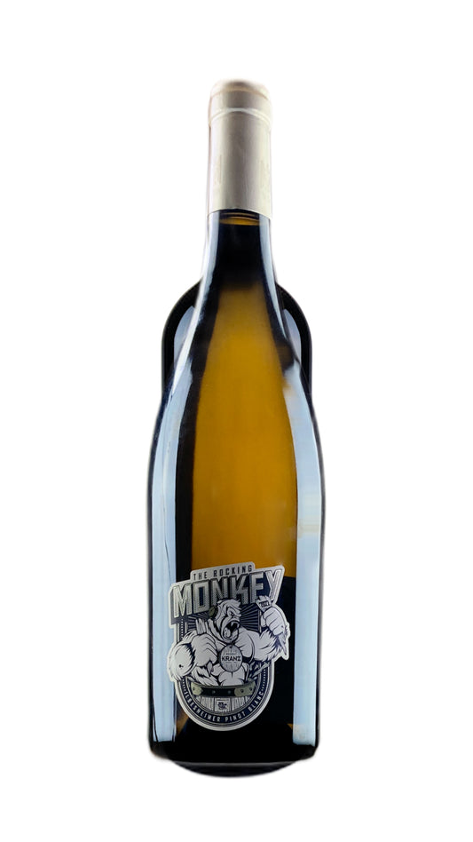 W105785SG - 2021 THE ROCKING MONKEY Ilbesheimer Pinot Blanc trocken BASF Exklusiv (12 Bottles)