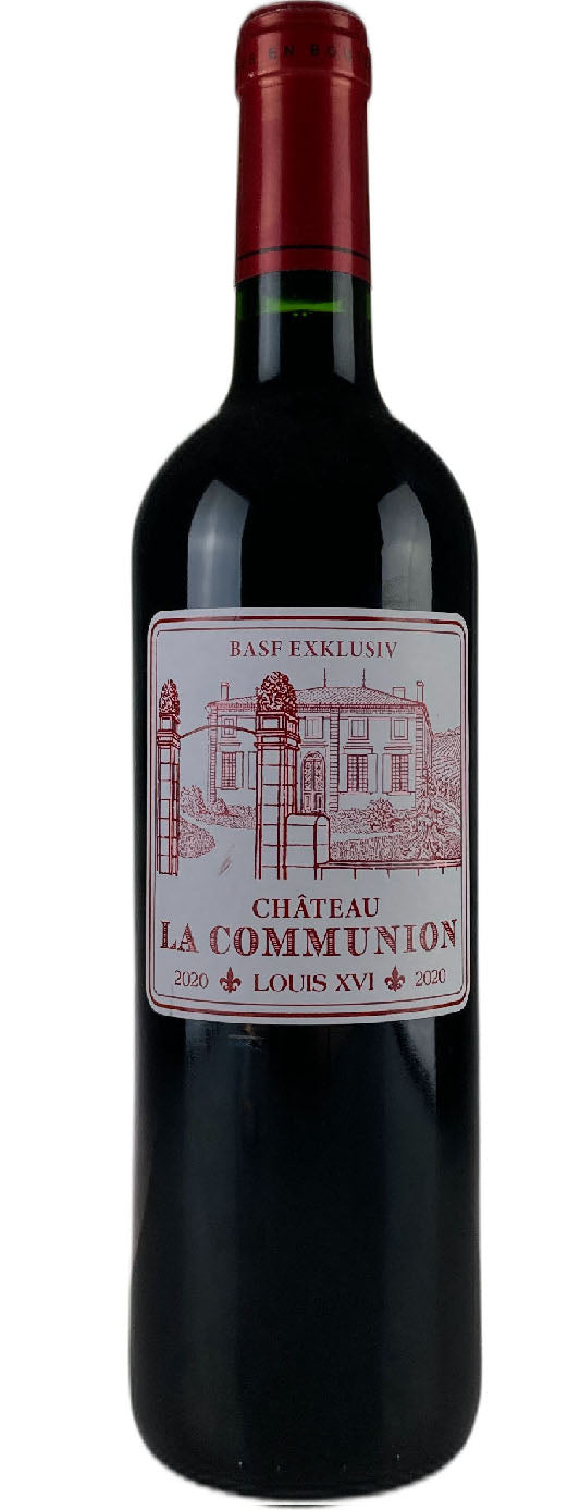 R107927 - 2021 Château La Communion Cuvée Louis XVI BASF Exklusiv (12 ...