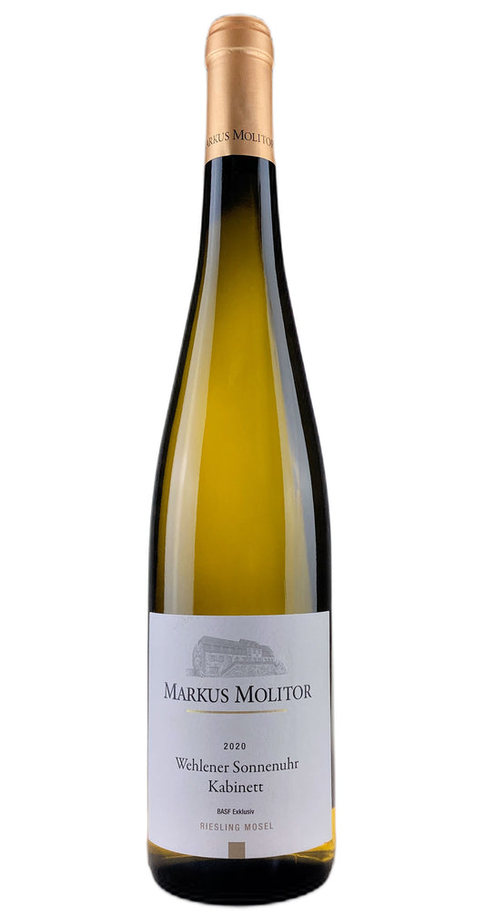 W106951S - 2020 Wehlener Sonnenuhr Riesling Kabinett Late Release BASF Exklusiv (12 Bottles)